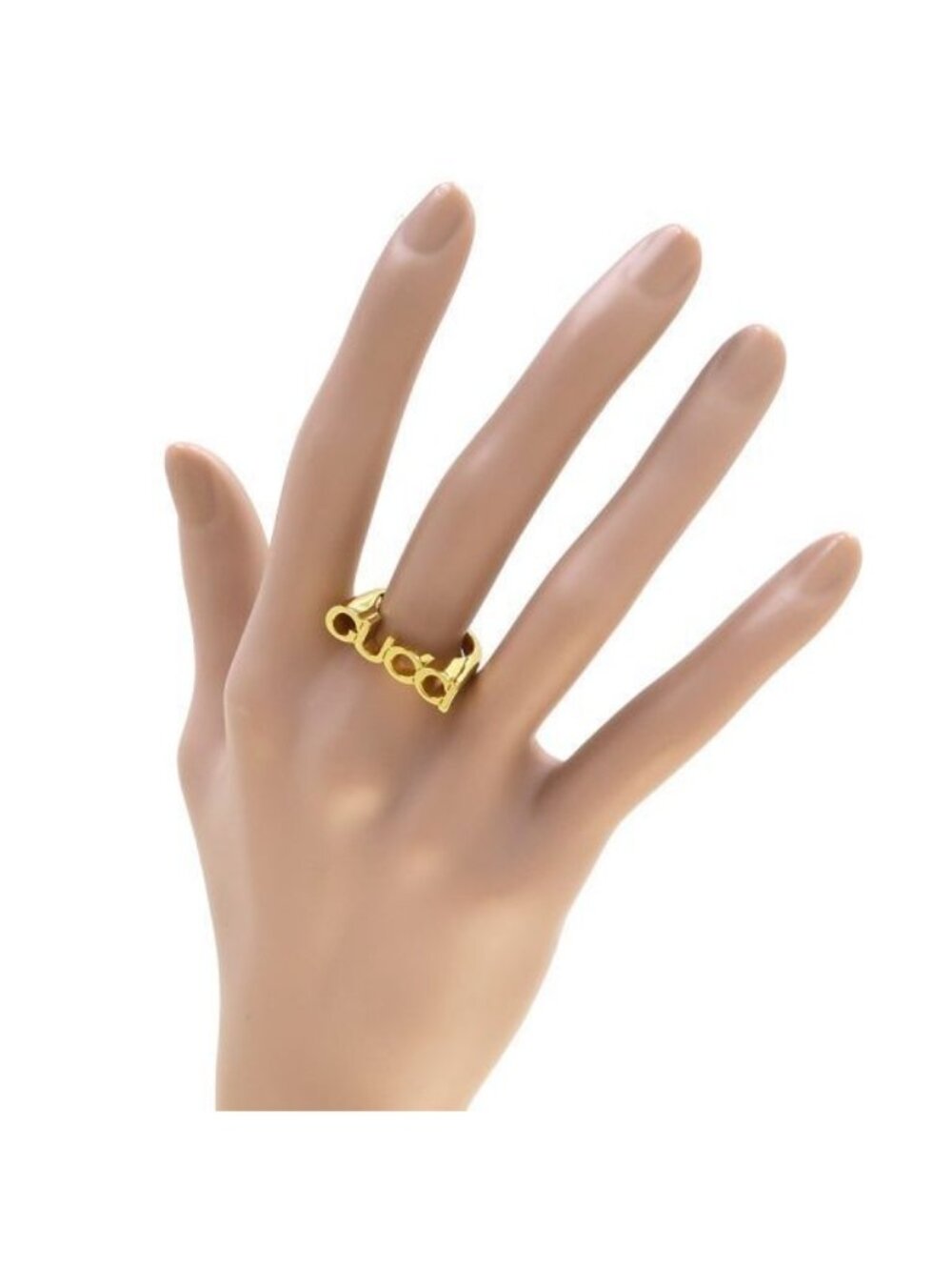 Gucci Logo Ring Gold - Picture 10 of 10